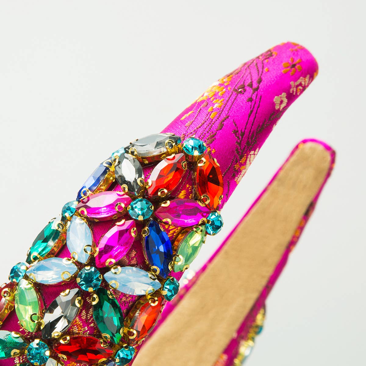 RETRO DIAMOND FULL SUPER SHINY NEW HEADBAND_CWAHA1786