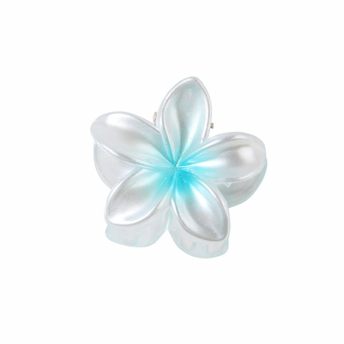 CANDY COLOR PLUMERIA HAIR CLAW SWEET FLORAL CLIP_CWMM4985