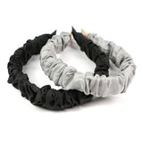 SIMPLE CRUMPLED PLEATED HEADBAND_CWAHA0984