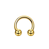 C SHAPED BALL LIP RING STAINLESS STEEL PIERCING_CWMM9586