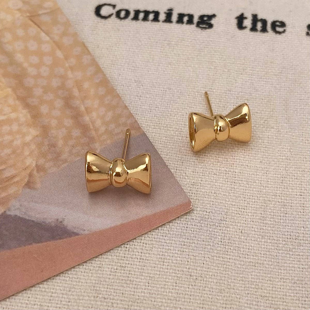 NEW VERSATILE EXQUISITE HIGH END BOW EARRINGS_CWAJE3010