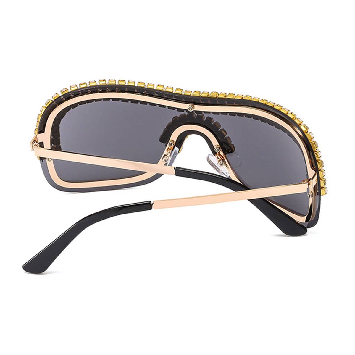 COOL ONE PIECE METAL RIM PUNK SUNGLASSES_CWASG0870