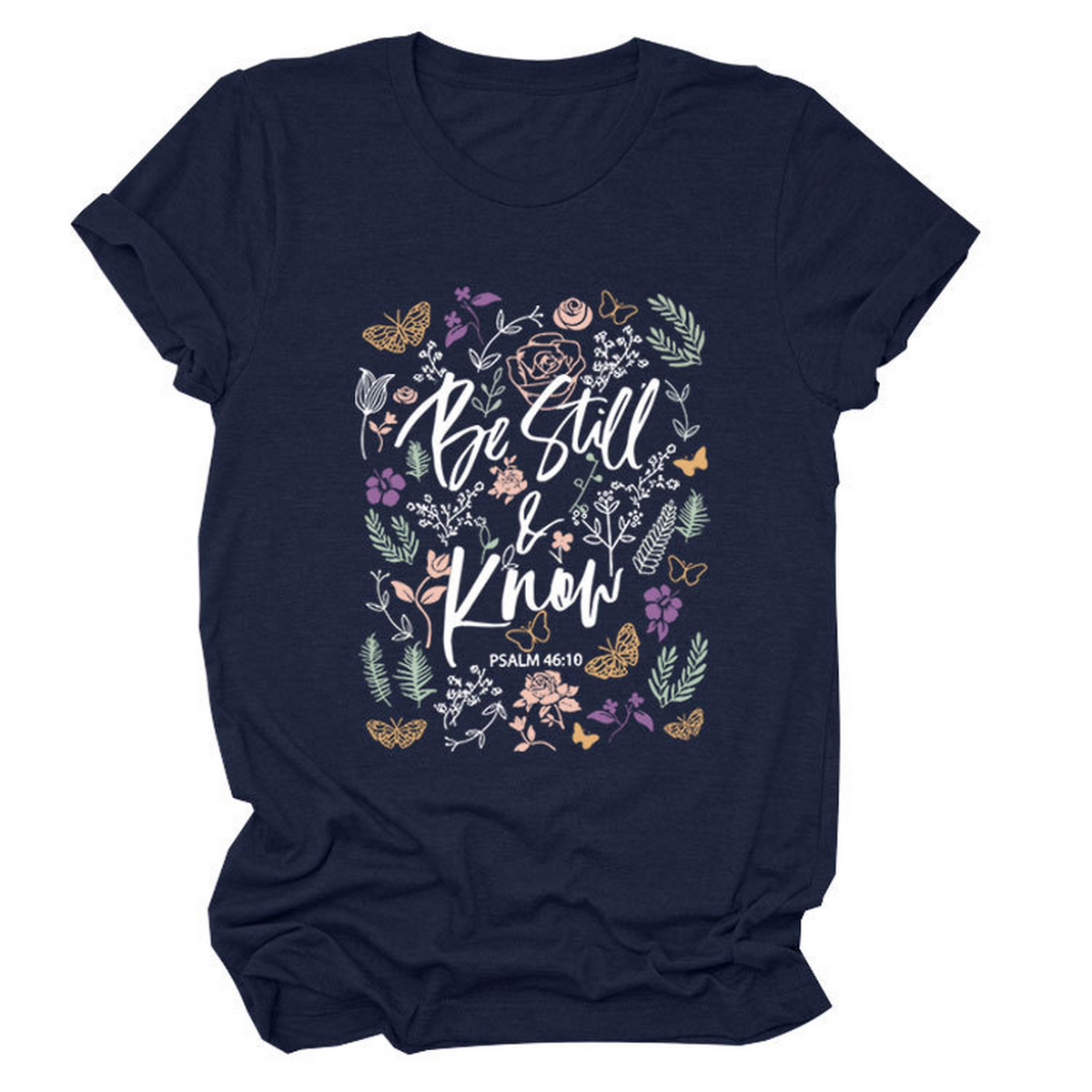 Womens Faith Tee, Be Still And Know_Cwtts1480