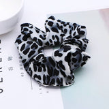 NEW LEOPARD PRINT LARGE INTESTINE HAIR TIE_CWAHA1071