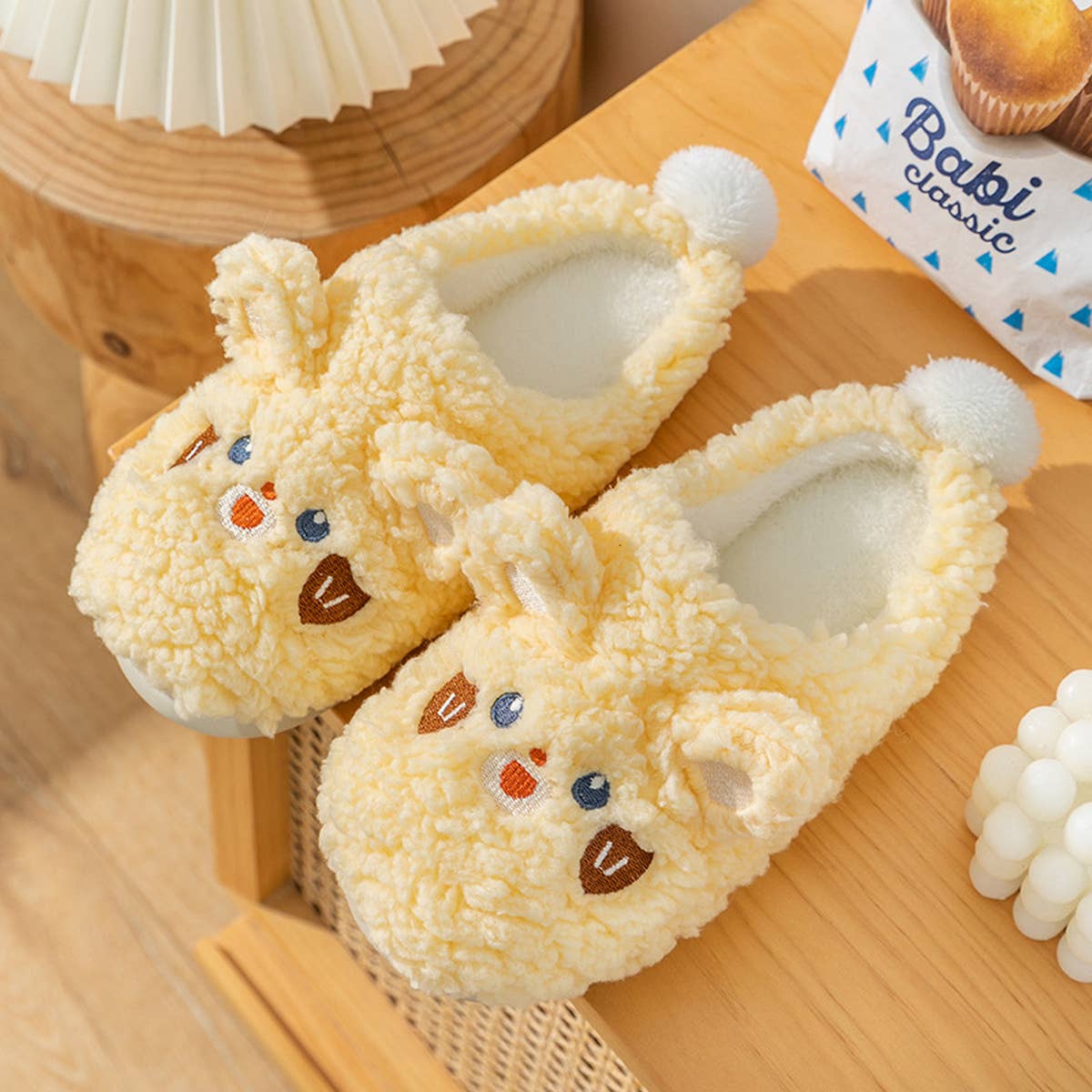2024 NEW HOME BEAR PLUSH COTTON SLIPPERS_CWSHS0835
