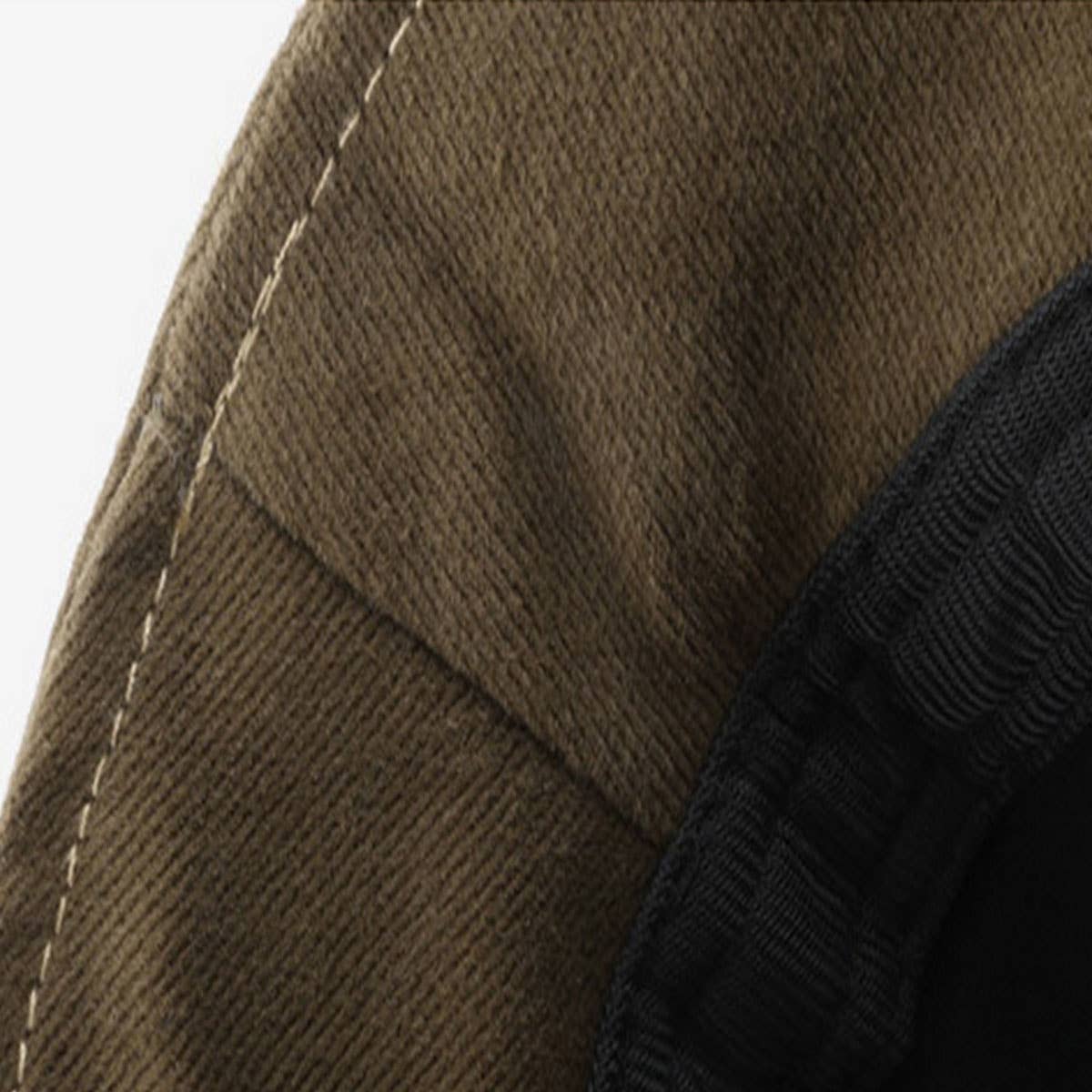 OUTDOOR LEISURE SOLID COLOR SUNSHADE FISHERMAN HAT_CWAH2177