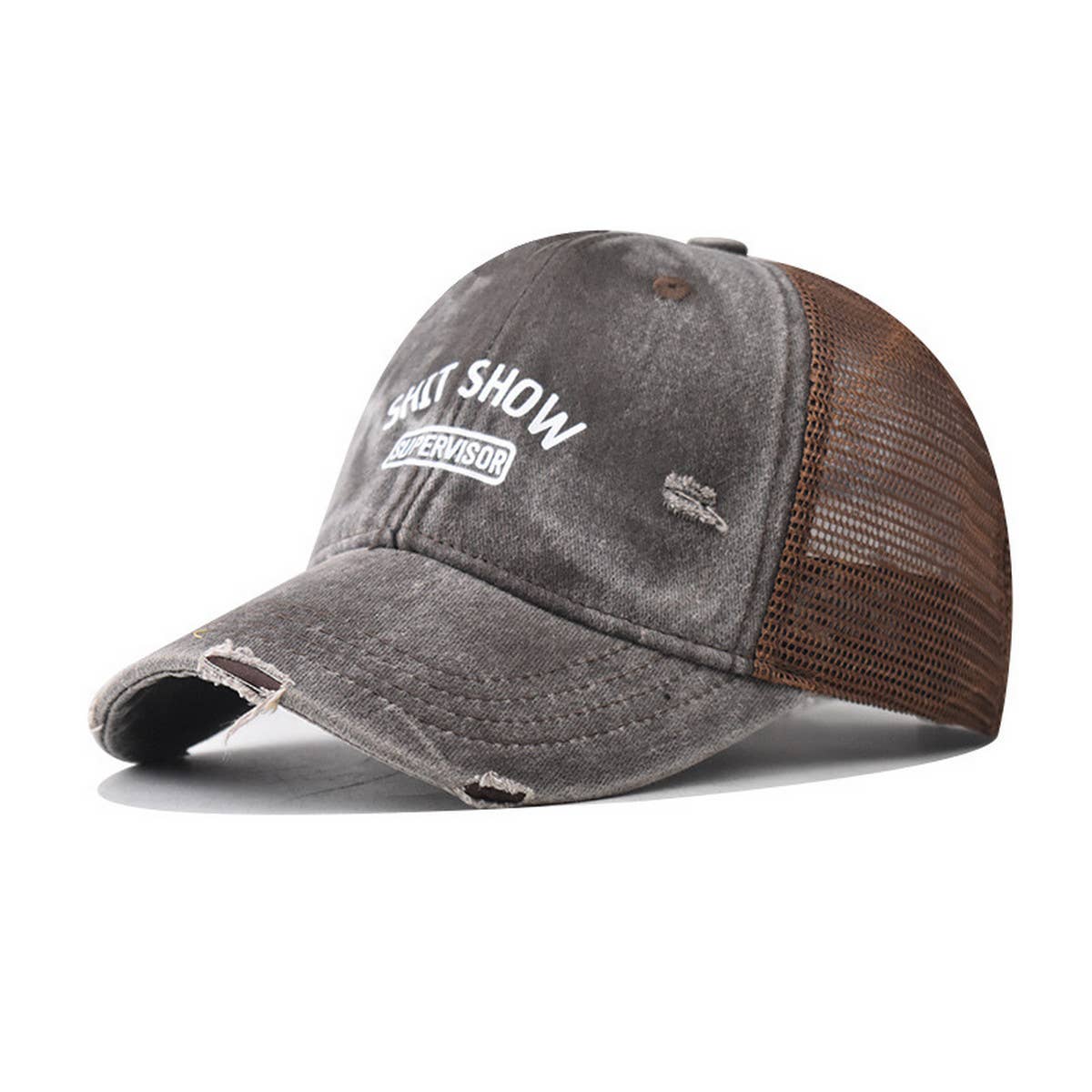 PERSONALIZED ENGLISH PRINTED COTTONTRUCKER HATS_CWAH1362