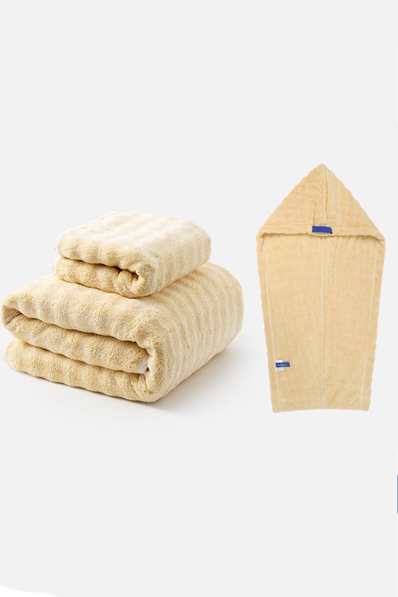 Cwmm8278_Absorbent And Lint-Free Bath Towel Set