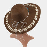 2024 NEW STYLE LACE STITCHING STRAW HAT_CWAH1203