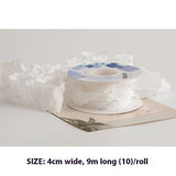 COLORFUL PUFF PLAID RIBBON FISHTAIL YARN RIBBON_CWMM5777