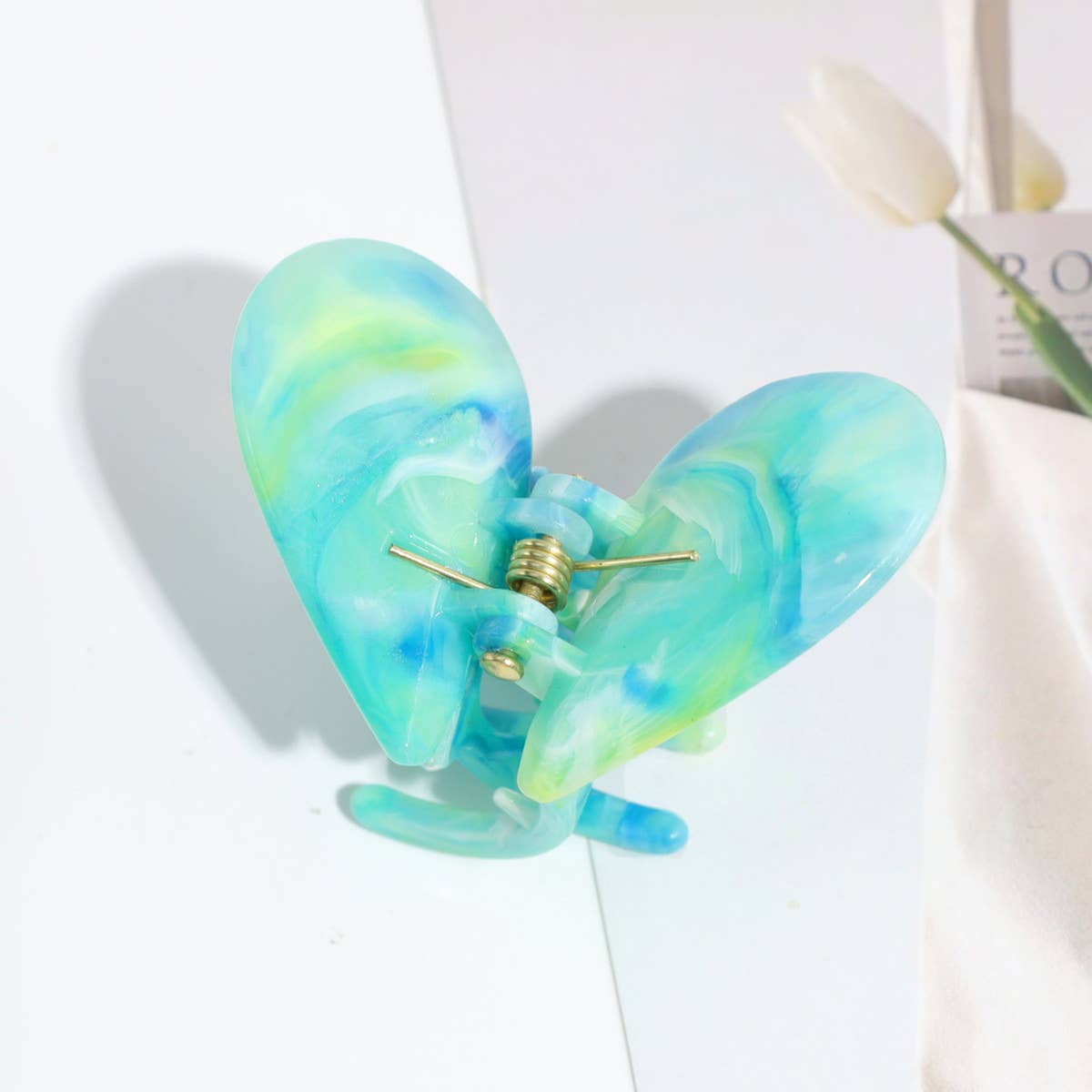 ALL MATCH GRADIENT HEART HAIRPIN_CWAHA2251