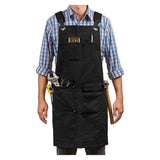 Cwmm1821_Canvas Apron Multi-Functional Outdoor Work Apron