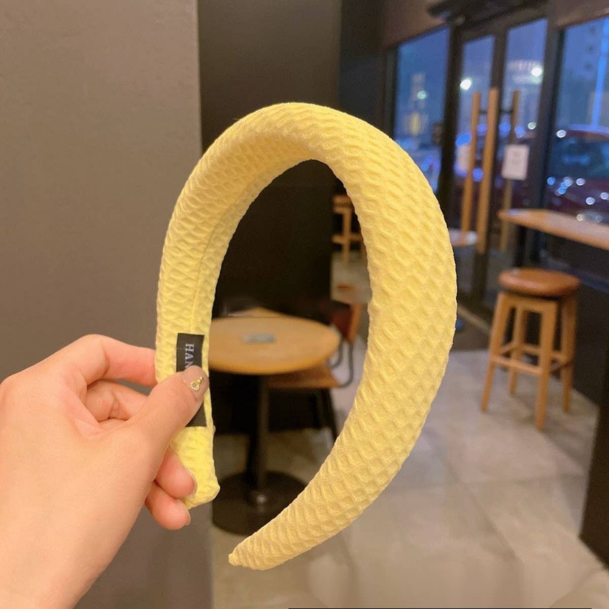 FRESH AND SWEET YELLOW ALL MATCH HEADBAND_CWAHA2390