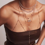 DIAMOND TASSEL PENDANT Y SHAPED LUXURY NECKLACE_CWAJE1888