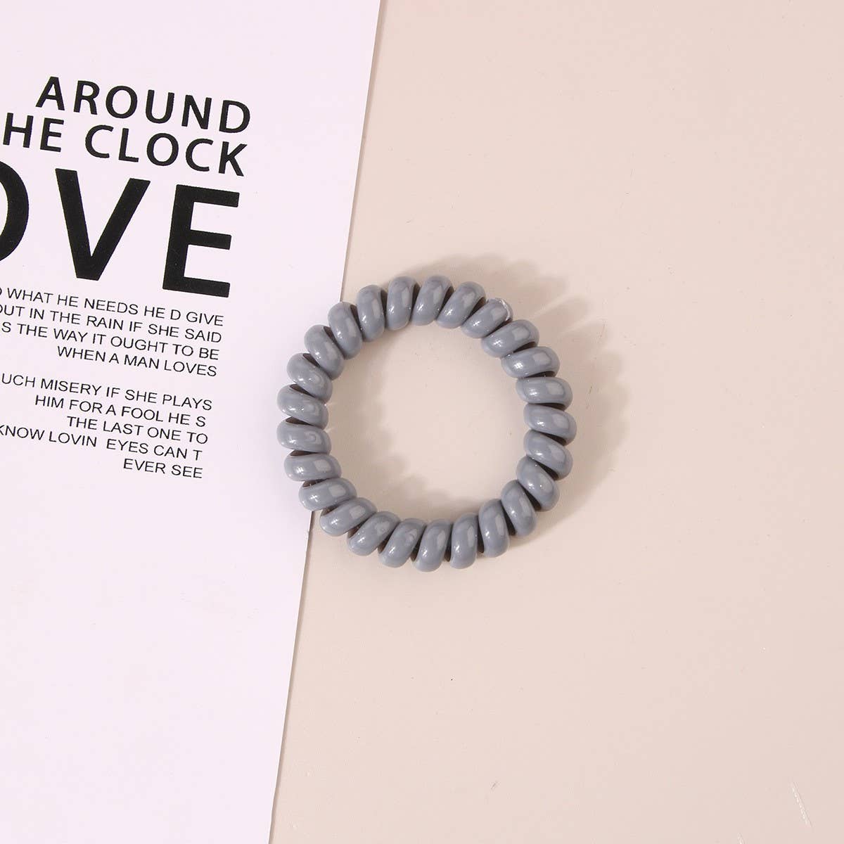 Cwaha1108_Simple Phone Line Hair Tie