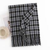 Fashionable British Plaid Scarf_Cwasc1012
