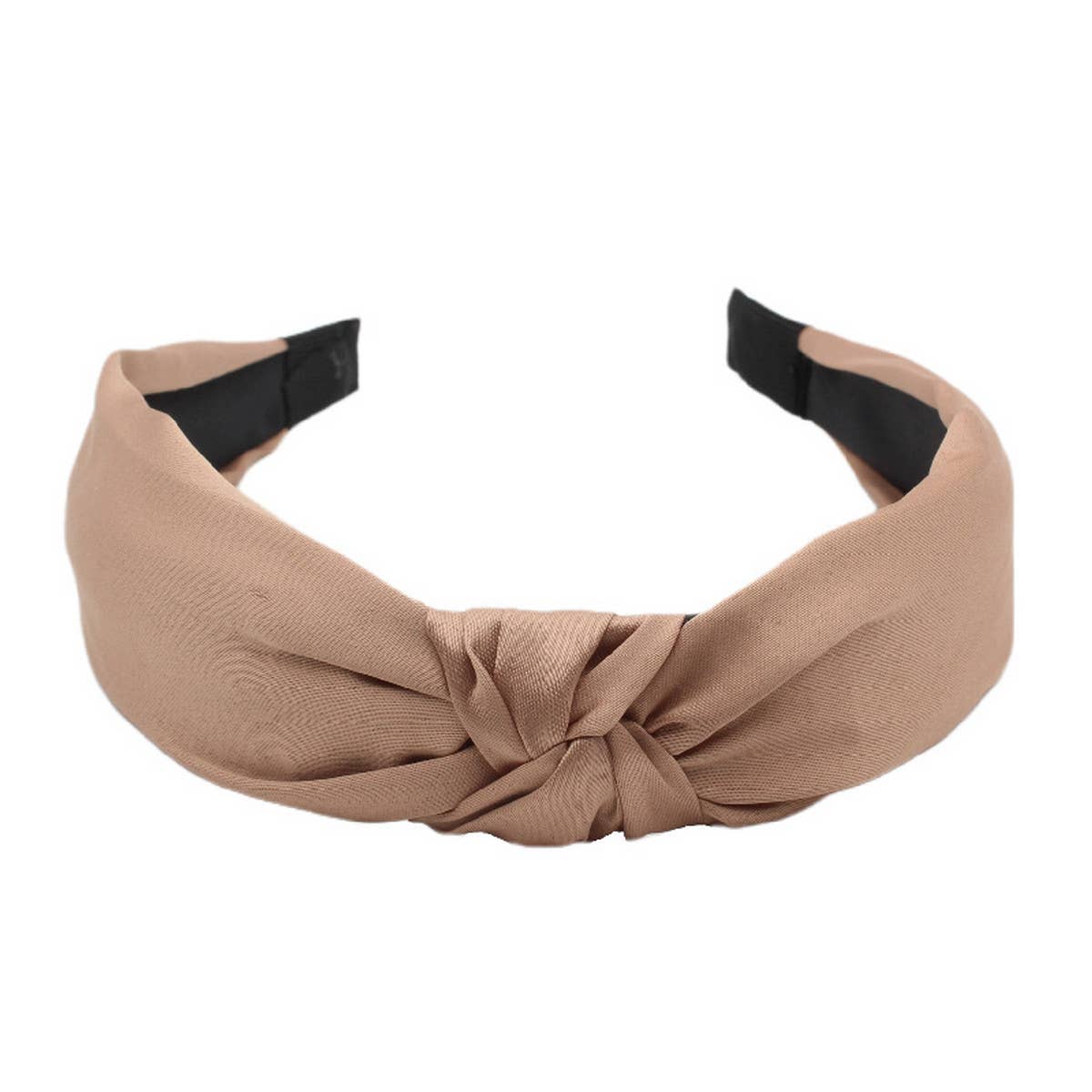 SOLID COLOR CROSS KNOT HEADBAND_CWAHA1668