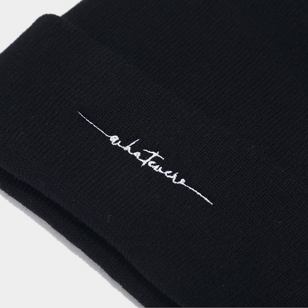 Winter Fashion Letter Embroidery Knitted Hat_Cwah2123