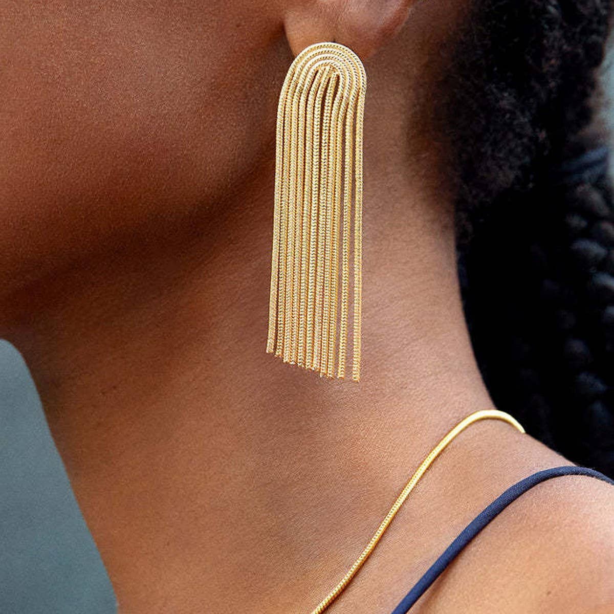 TASSEL FASHIONABLE AND VERSATILE EARRINGS_CWAJE1359