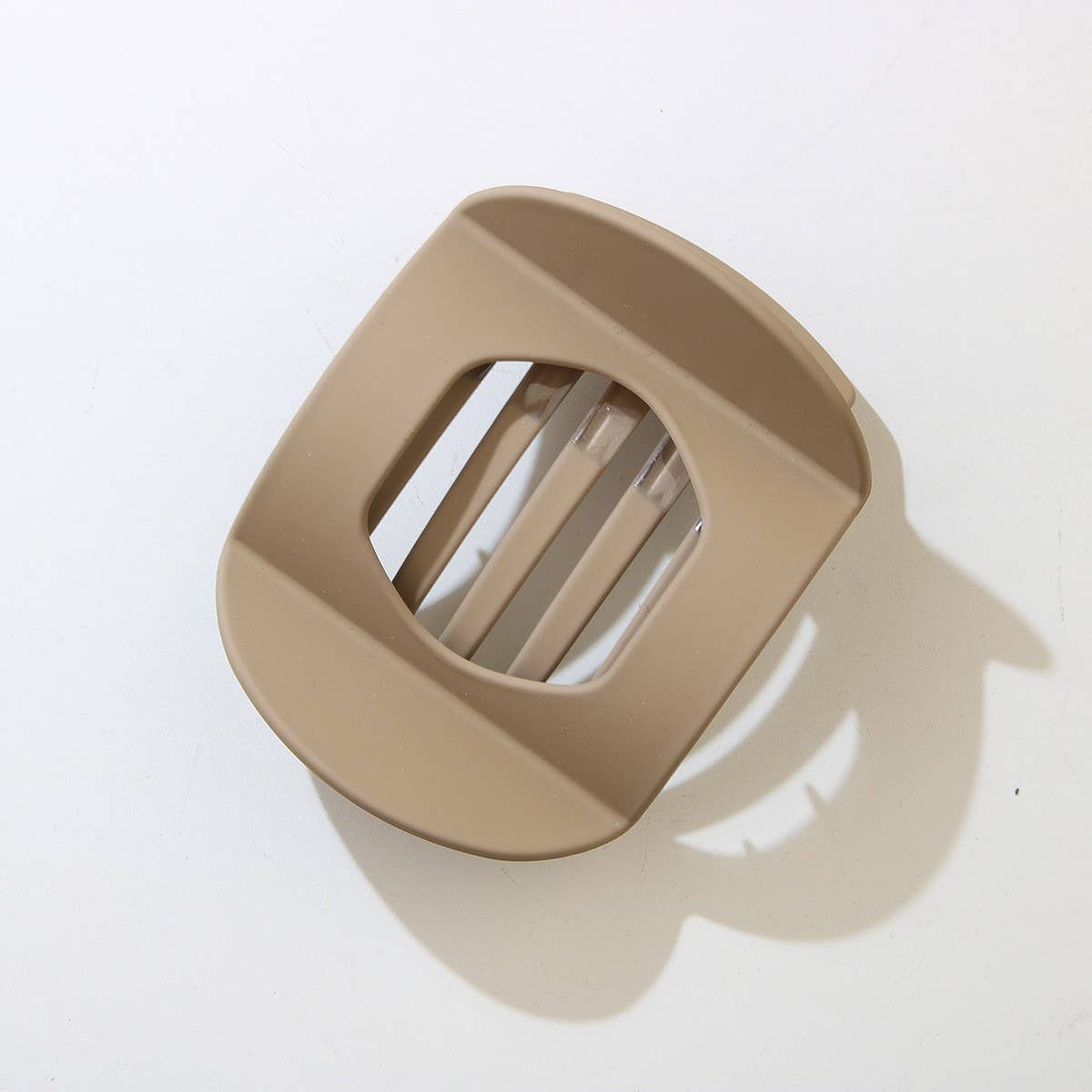 Cwaha07422_Flat Hair Claw Clip For Women Bun Updo