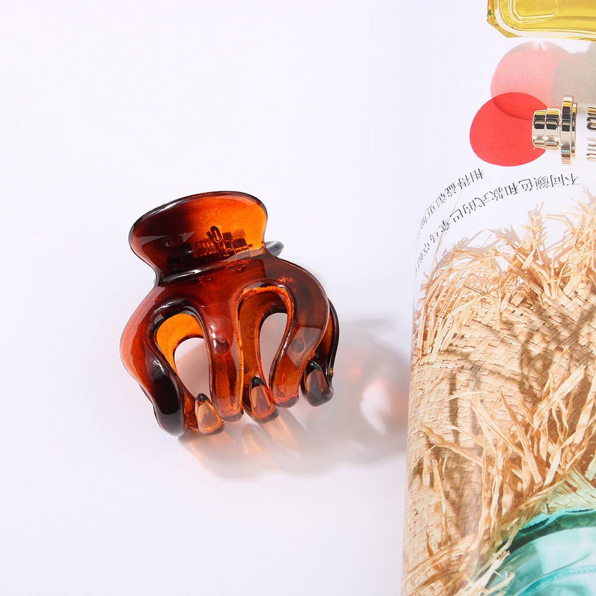 Cwaha07426_Ponytail Holder Hair Claw Clip For Women