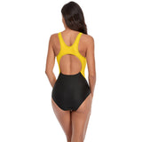 COLORBLOCK SPORT OPEN BACK ONE PIECE SWIMSUIT_CWMW0285