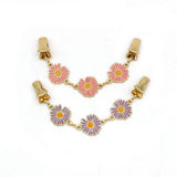 HOT SALE CREATIVE ALLOY DAISY SHAWL CLIP_CWMM2204