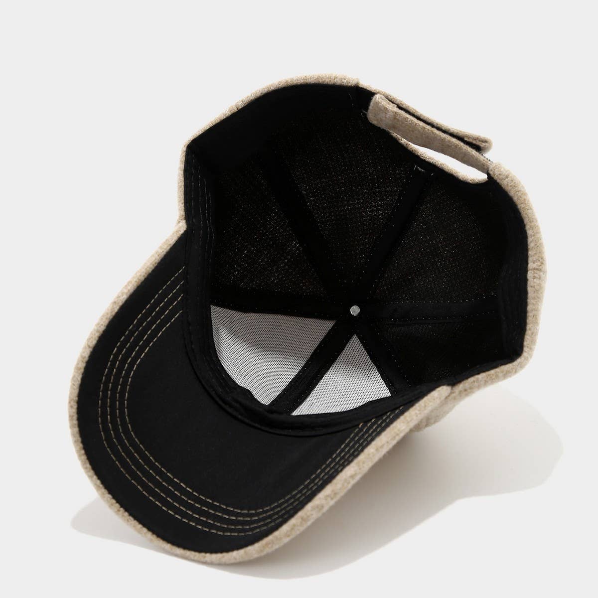Winter Knit Baseball Cap Women Solid Warm Hat_Cwah04724