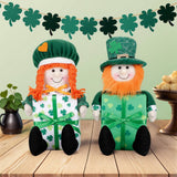 ST PATRICKS DAY GREEN LEAF FESTIVAL DOLLORNAMENTS_CWMM3447