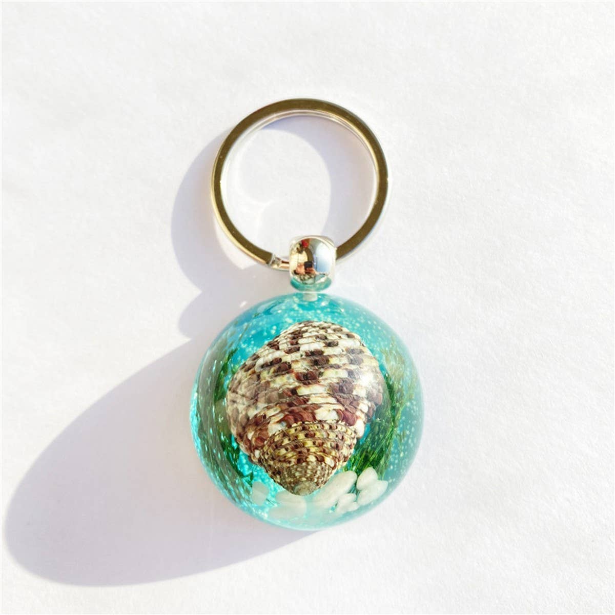 NEW CREATIVE CONCH CAR KEYCHAIN PENDANT_CWMM3712