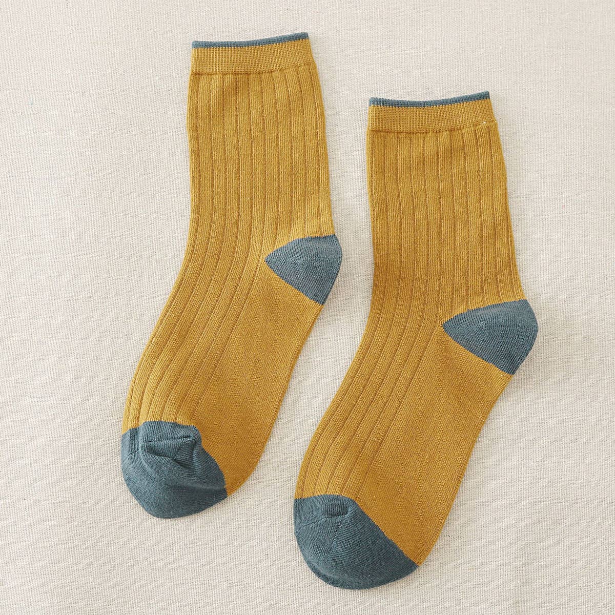 Women Solid Color Matching Socks_Cwms0295
