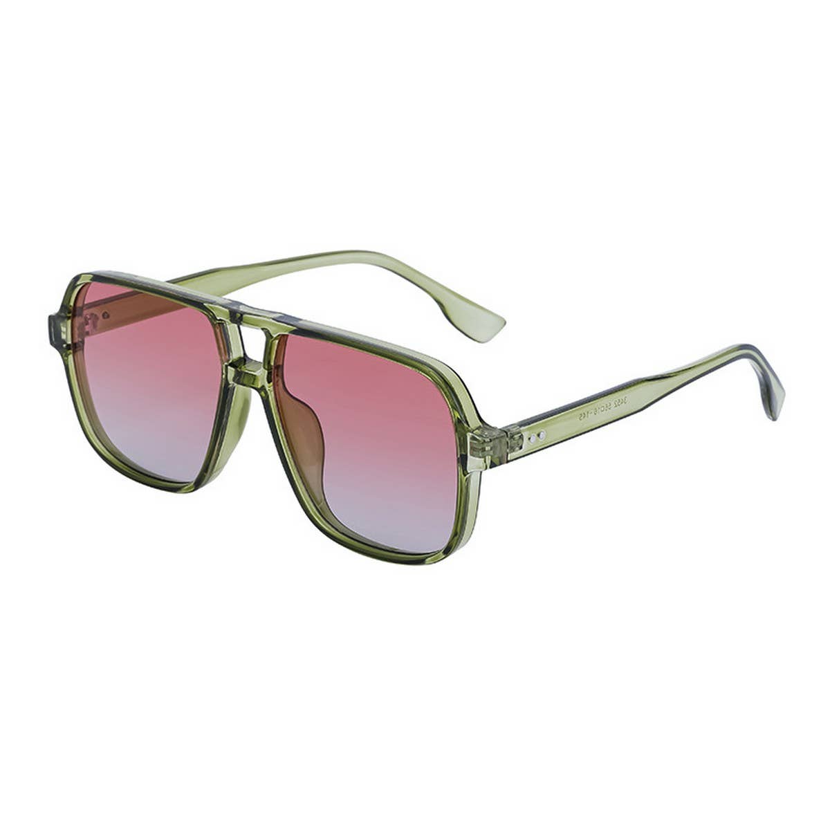 DOUBLE BRIDGE LARGE FRAME DRIVING SUNGLASSES_CWASG0614