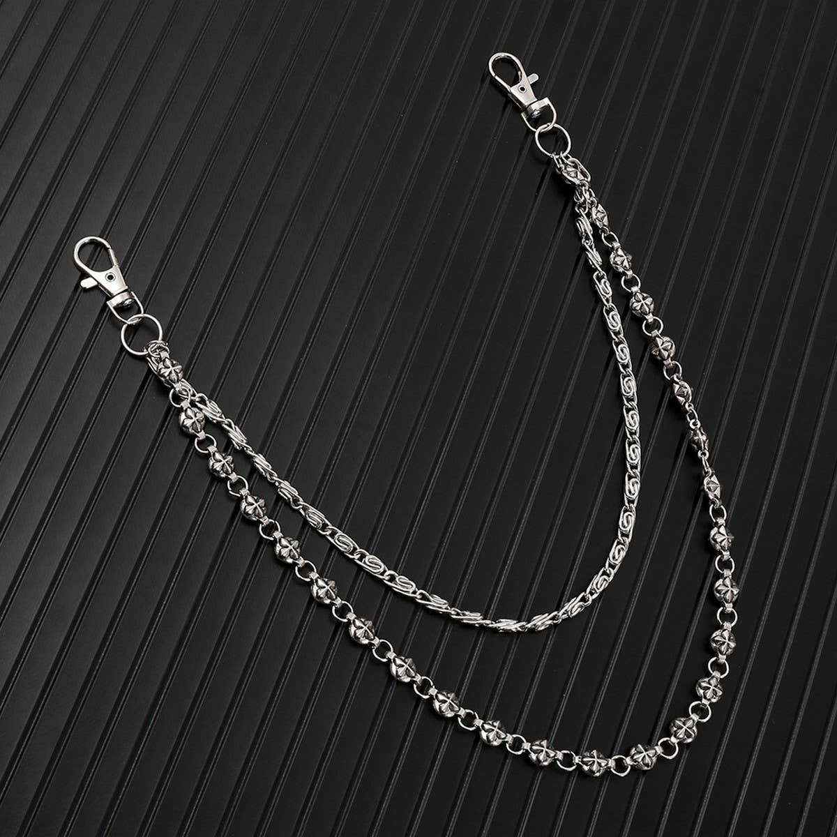 PERSONALIZED PUNK STYLE DOUBLE LAYER TROUSER CHAIN_CWMM4884