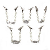 FASHION MOTHER OF PEARL PENDANT SHAWL CLIP_CWMM2192