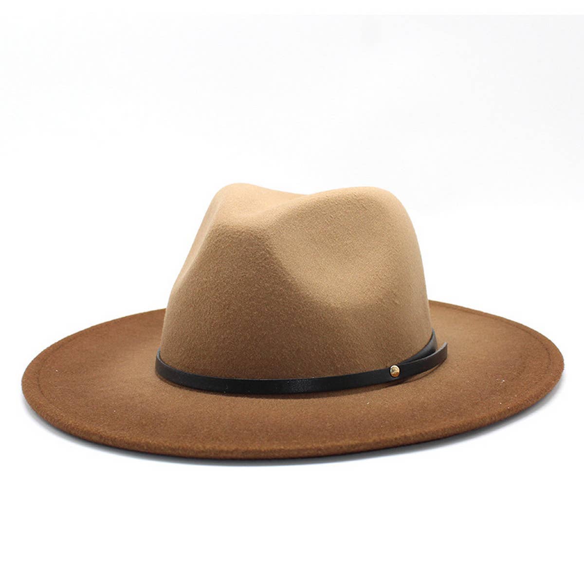 FASHION GRADIENT WIDE BRIMMED HAT FEDORA_CWAH0808