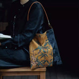 Versatile Art Large Shoulder Underarm Handbag_Cwab4117