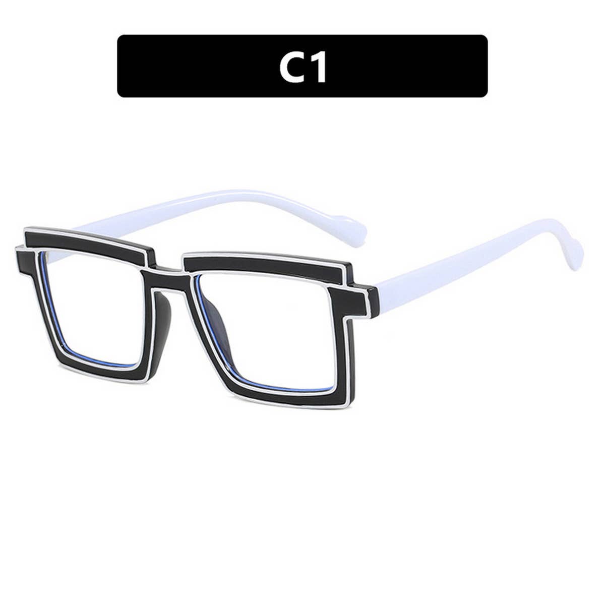 SIMPLE TWO DIMENSIONAL ANTI BLUE LIGHT GLASSES_CWASG0327