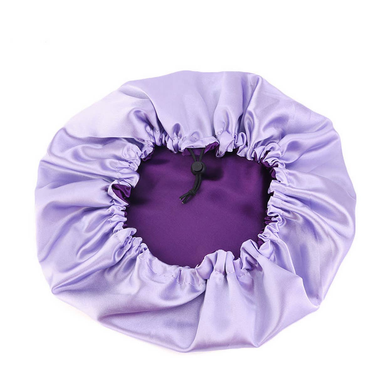 Trendy Double Layer Satin Nightcap_Cwah1481