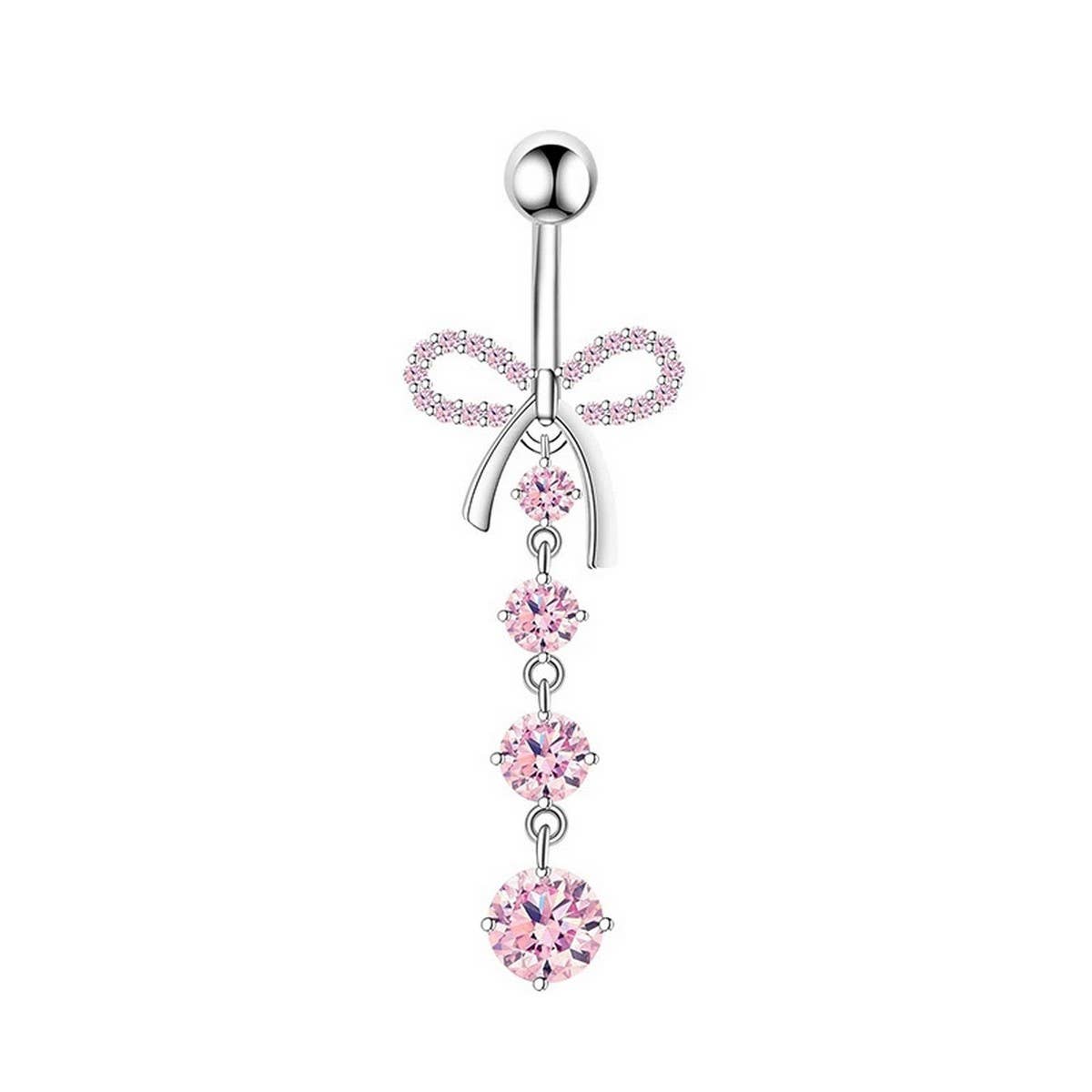 Zirconvel Ring Steel & Copper Belly Piercing_Cwmm9175