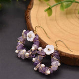SIMPLE AND VERSATILE HIGH END PURPLE EARRINGS_CWAJE3771