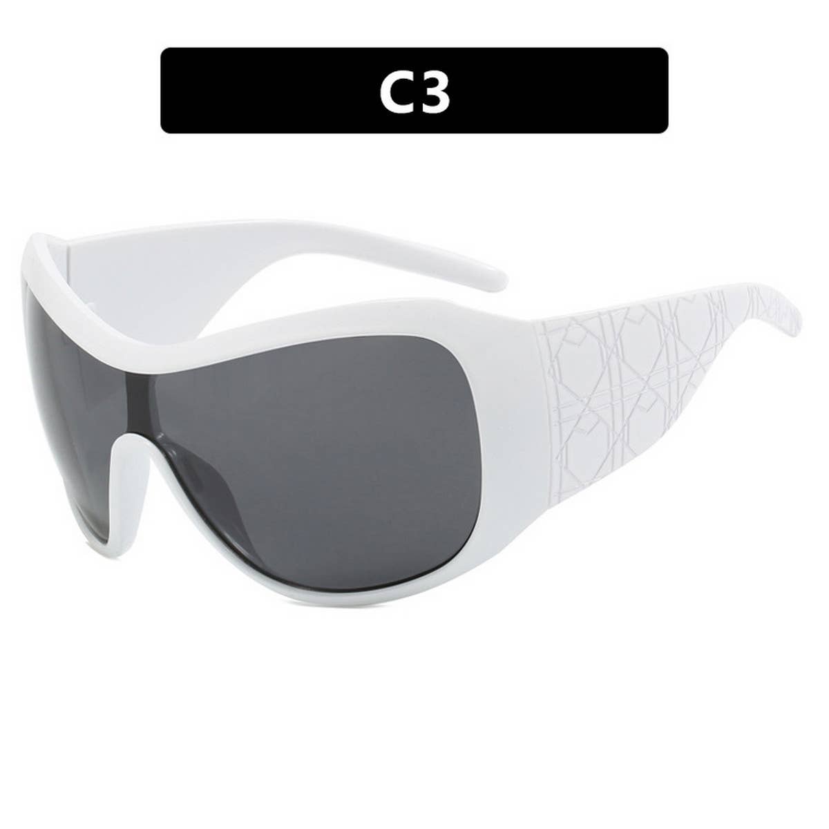 OUTDOOR Y2K LARGE FRAME FACE MASK SUNGLASSES_CWASG0319