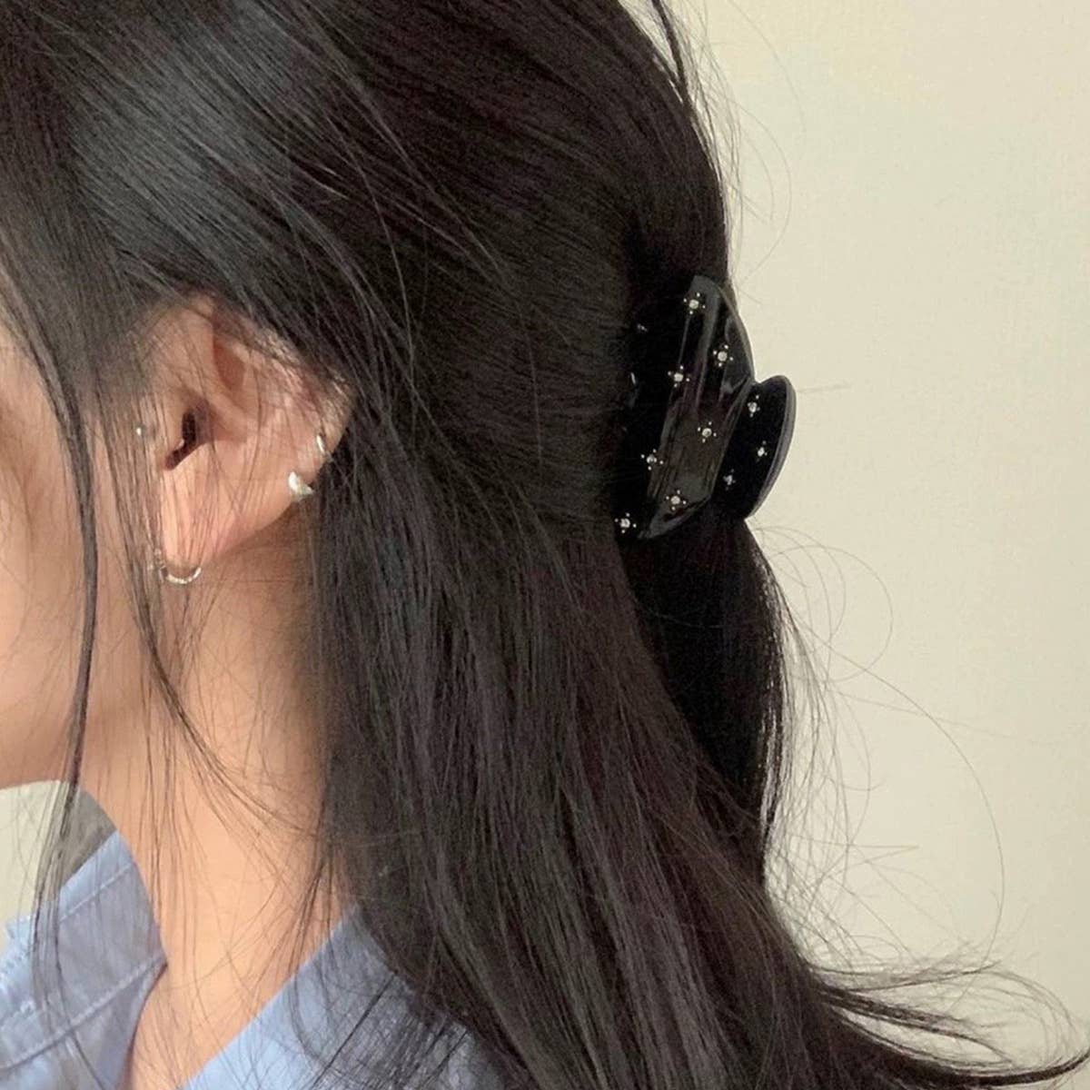 ELEGANT MINI CLAW CLIP STAR DESIGN HAIR GRIP_CWAHA2636