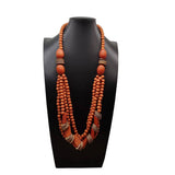 RETRO ETHNIC STYLE WOODEN MULTI LAYER NECKLACE_CWMM4852