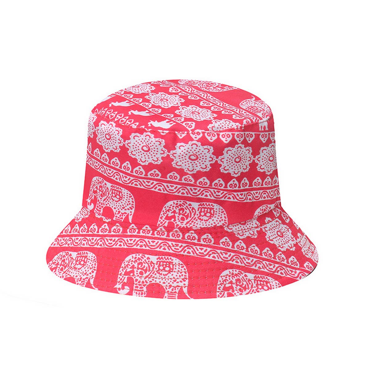 PLAY SUN PROTECTION PRINTED ELEPHANT BUCKET HAT_CWAH1562