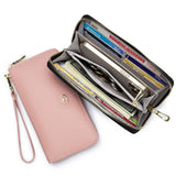 FASHION PERSONALITY GENUINE LEATHER LONG WALLET_CWAB3811