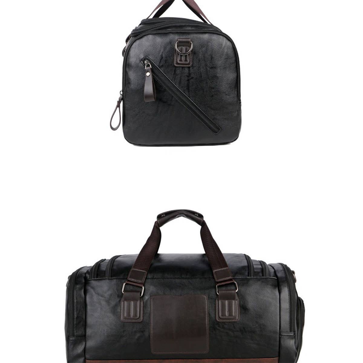 SMALL PU TRAVEL BAG WATERPROOF COLORBLOCK_CWAB5172