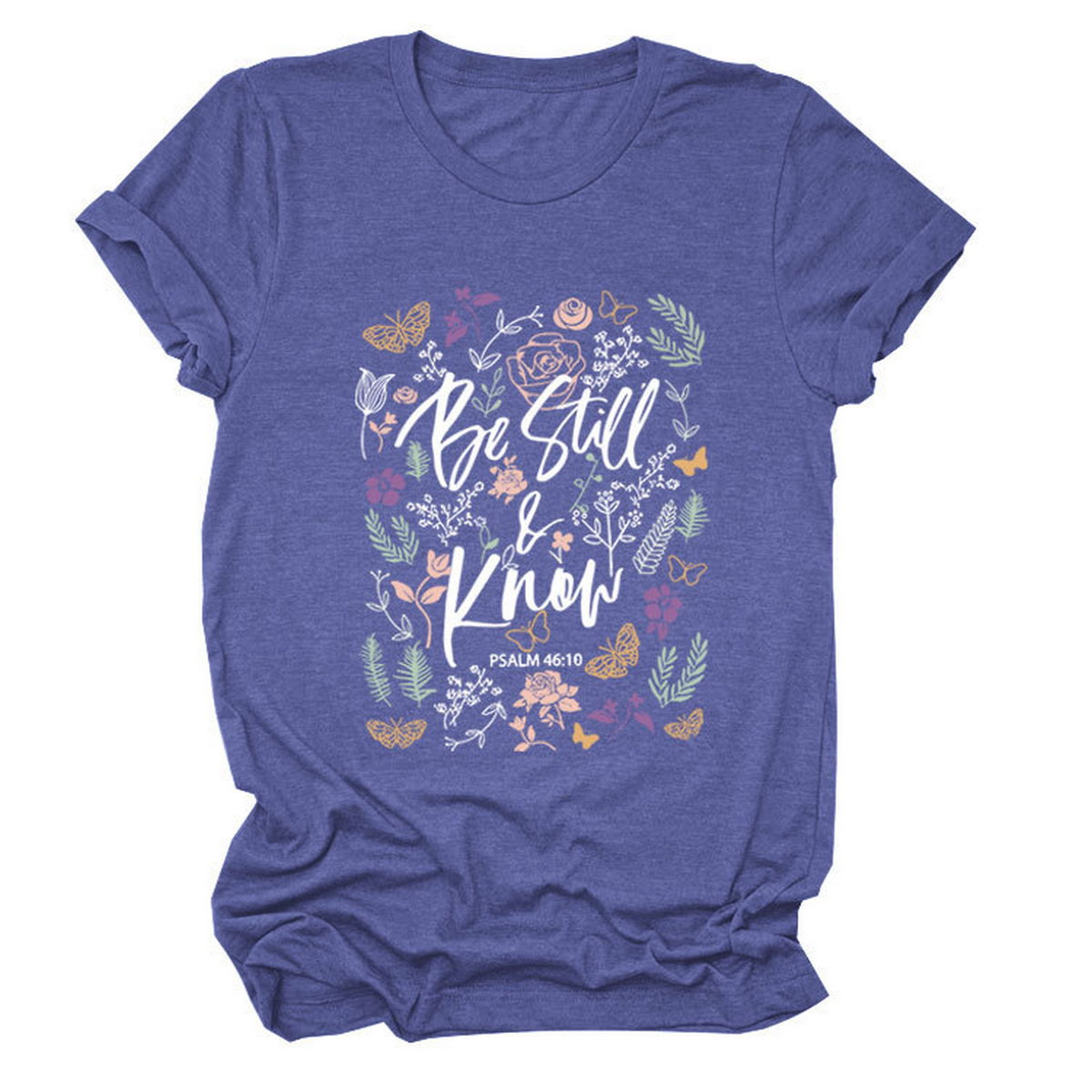 Womens Faith Tee, Be Still And Know_Cwtts1480