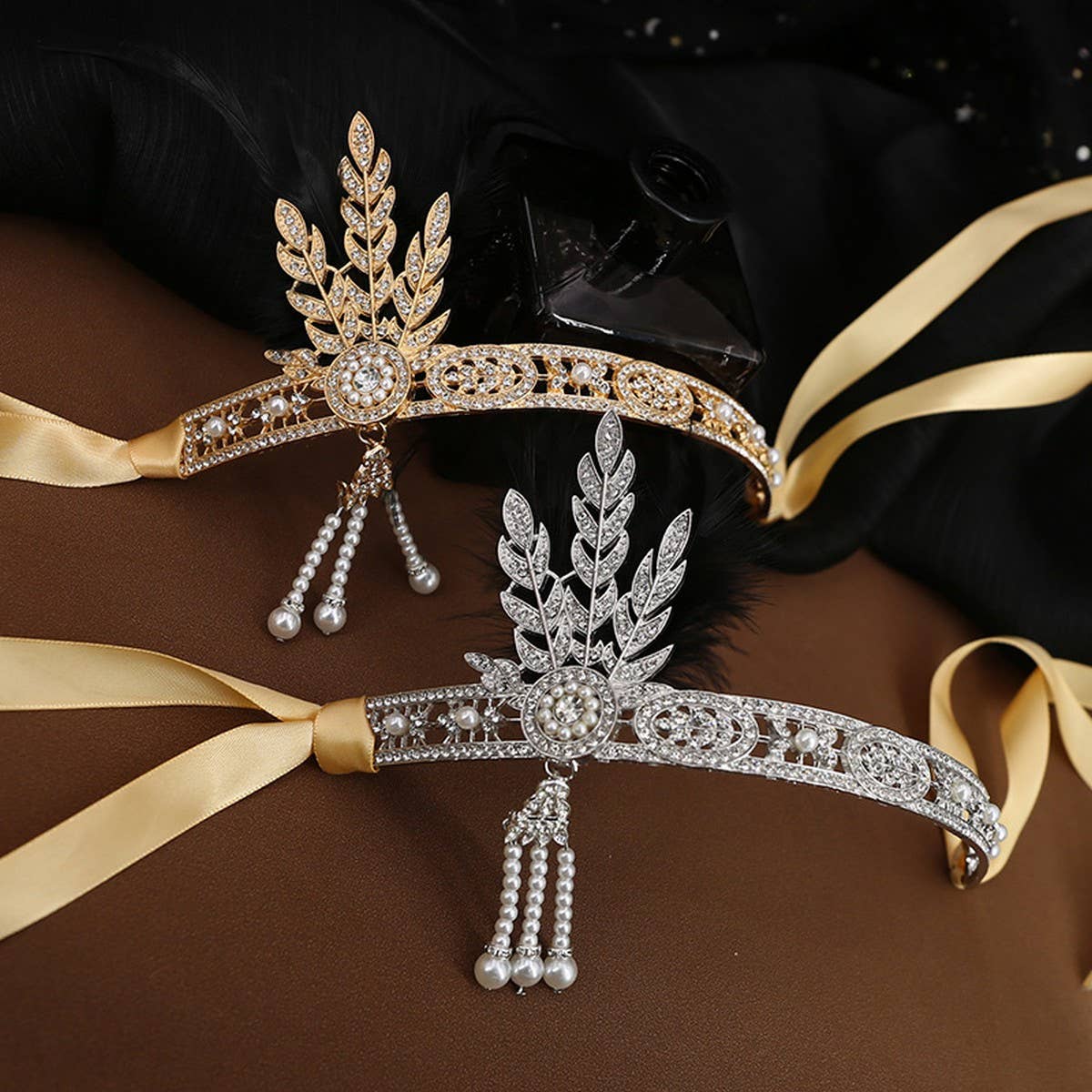 GATSBY JEWELRY CROWN SAME STYLE BRIDAL HEADDRESS_CWMM2018