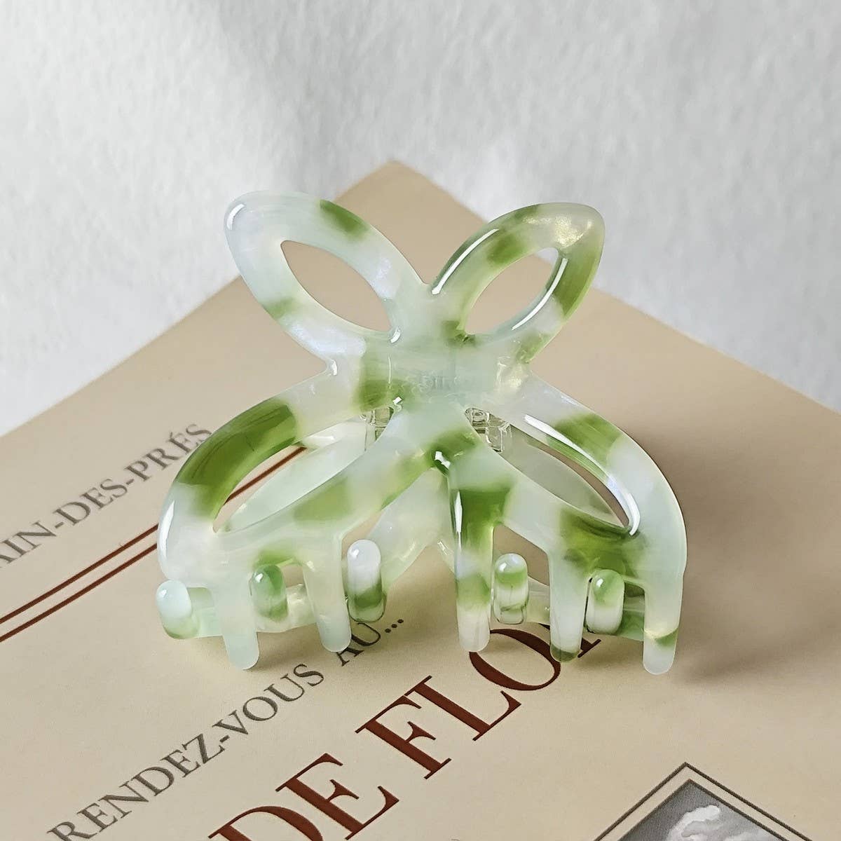 Elegant High-End Acetate Bow Hairpin_Cwaha07239