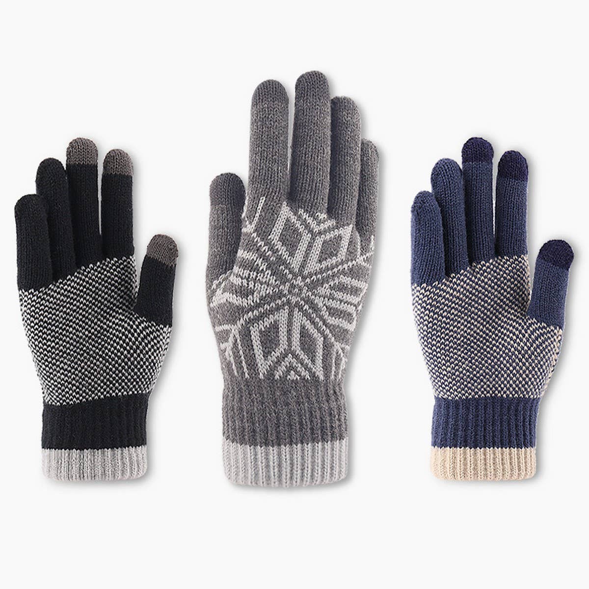LARGE COLD PROOF MENS TOUCH SCREEN GLOVES_CWAG0248